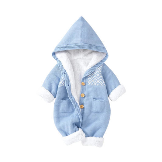 Combinaison bébé hiver floconnée - DouxHiver