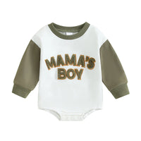 Combinaison en coton pour bébé "Mama's Boy"  - Mamaboy