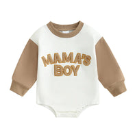 Combinaison en coton pour bébé "Mama's Boy"  - Mamaboy