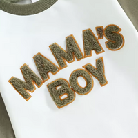 Combinaison en coton pour bébé "Mama's Boy"  - Mamaboy