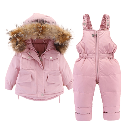 Combinaison ski bébé hiver avec doudoune - NeigeLuxe