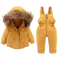 Combinaison ski bébé hiver avec doudoune - NeigeLuxe