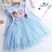 Costume Reine des Neiges avec accessoires pour fille- ReineMagique