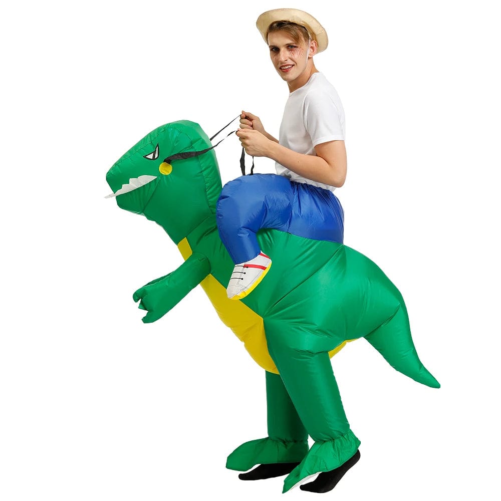 Costume dinosaure gonflable adulte ou monture dino - DinoAventure