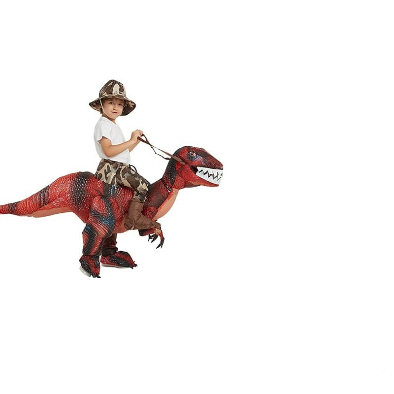 Costume dinosaure gonflable de carnaval