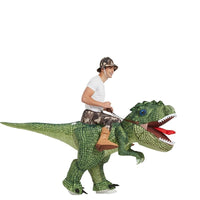 Costume dinosaure gonflable de carnaval
