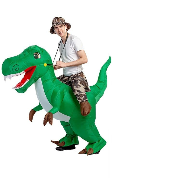 Costume dinosaure gonflable de carnaval