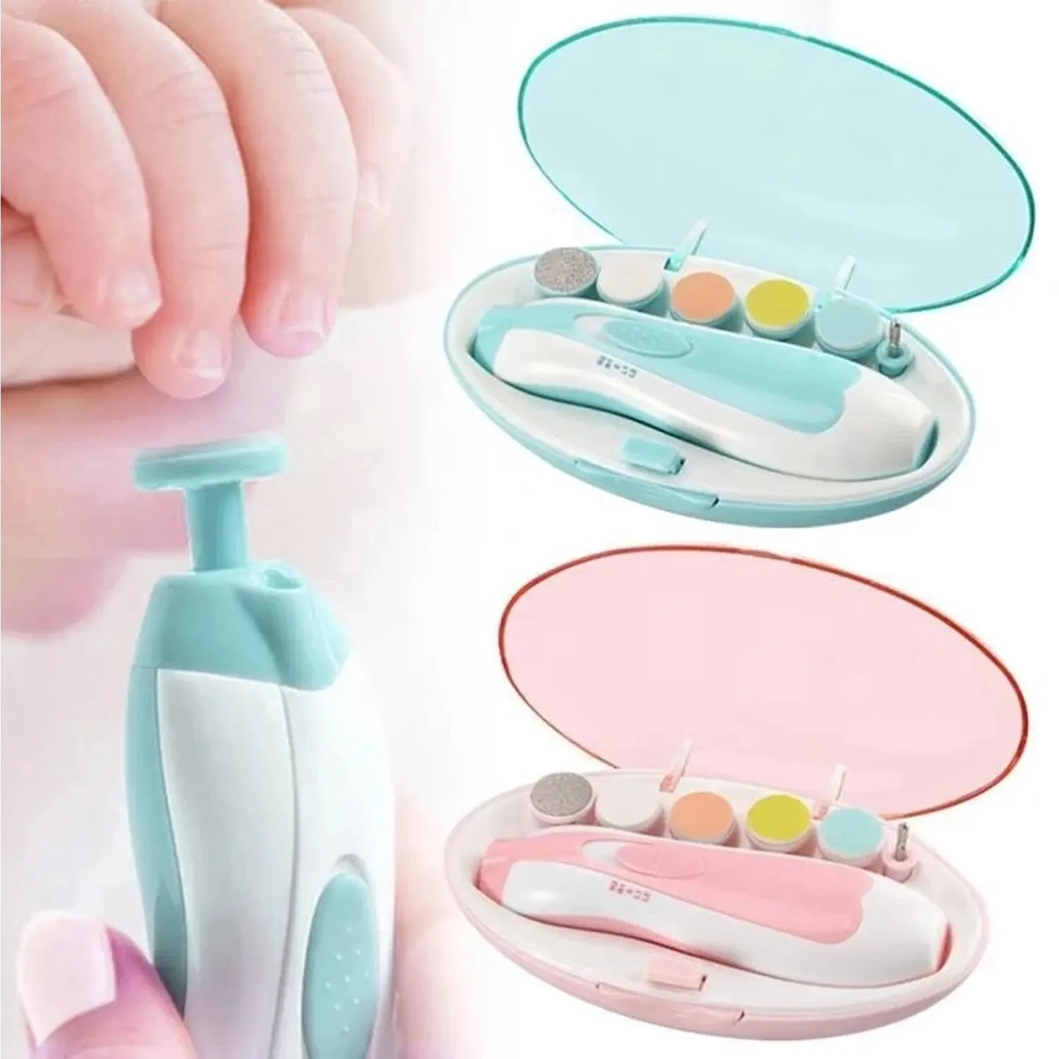 Coupe-Ongles Électrique Bébé – Dès la Naissance - SoftTrim