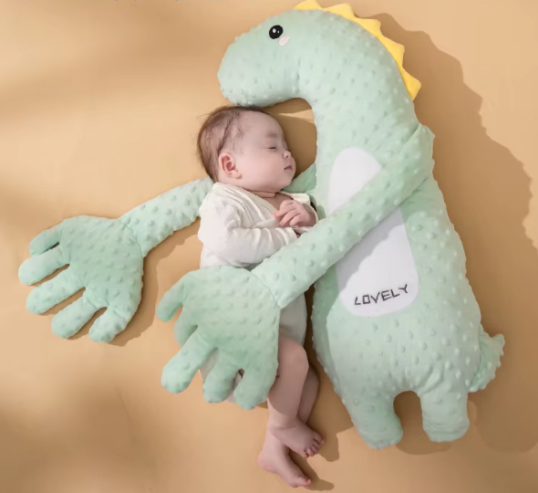 Coussin Apaisant Bébé – Oreiller Doux en Forme de Cerf 60 cm - Cerftdoux