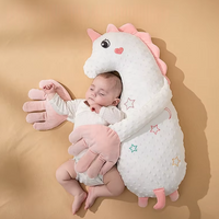 Coussin Apaisant Bébé – Oreiller Doux en Forme de Cerf 60 cm - Cerftdoux