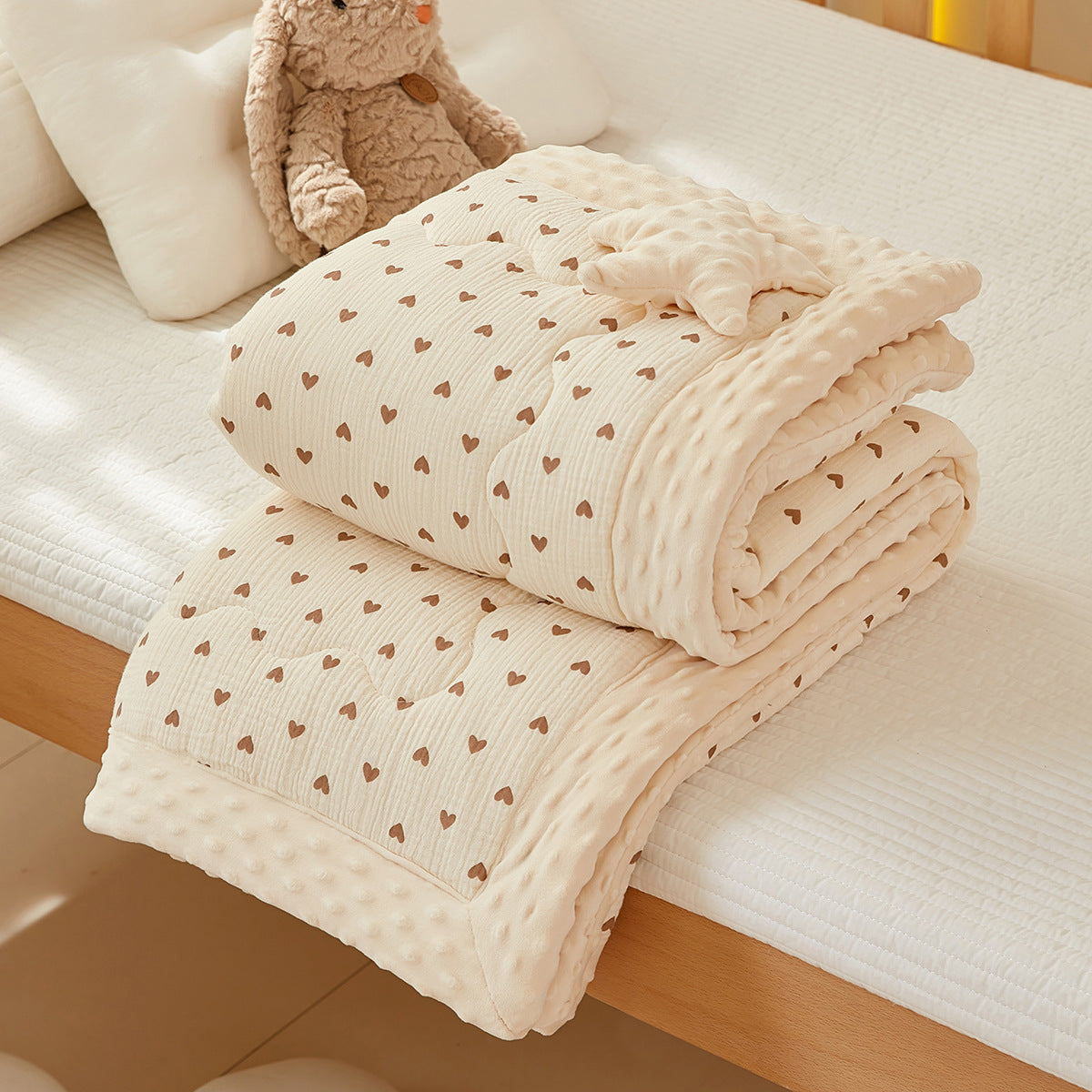 Couverture bébé en Gaze de Coton Hypoallergénique - DouceGaze