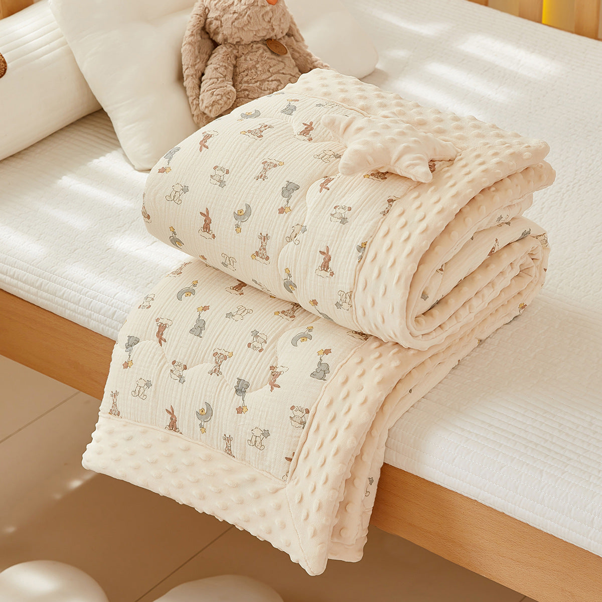 Couverture bébé en Gaze de Coton Hypoallergénique - DouceGaze