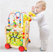 Déambulateur en bois avec jeux éducatifs - BabyWood