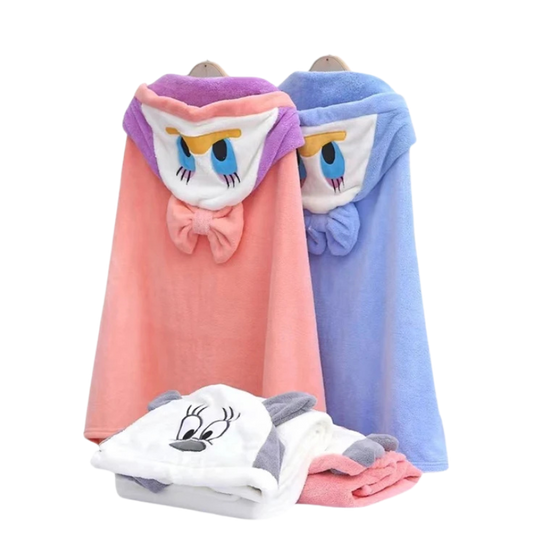 Drap de Bain en Velours Ultra Doux | 70x140cm - VelouDrap Bébé