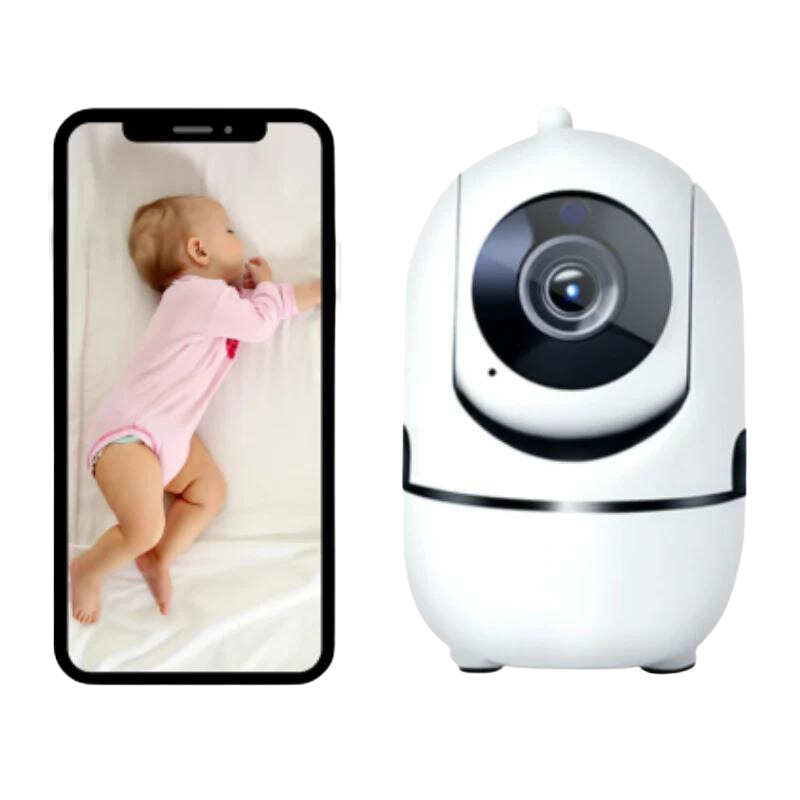 Babyphone Connecté avec Vision Nocturne HD - BabySecure 360