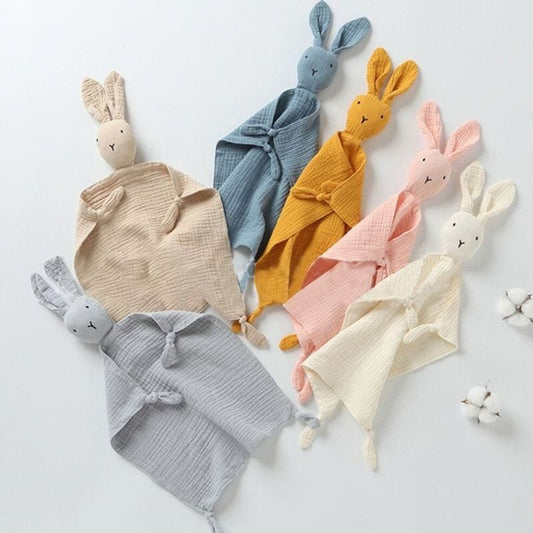 Doudou Plat Lapin Bébé – Câlinou