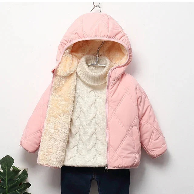 Doudoune Enfant Hiver avec Capuche et Zip - DoudouZip