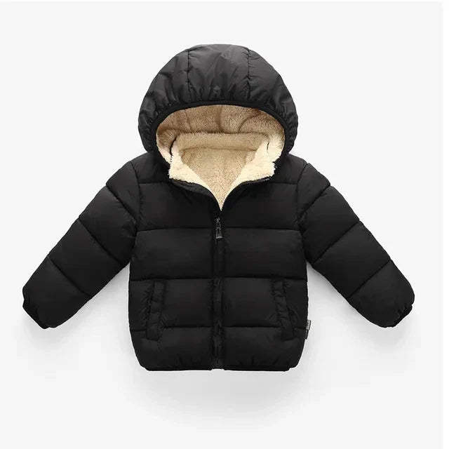 Doudoune Enfant Hiver avec Capuche et Zip - DoudouZip