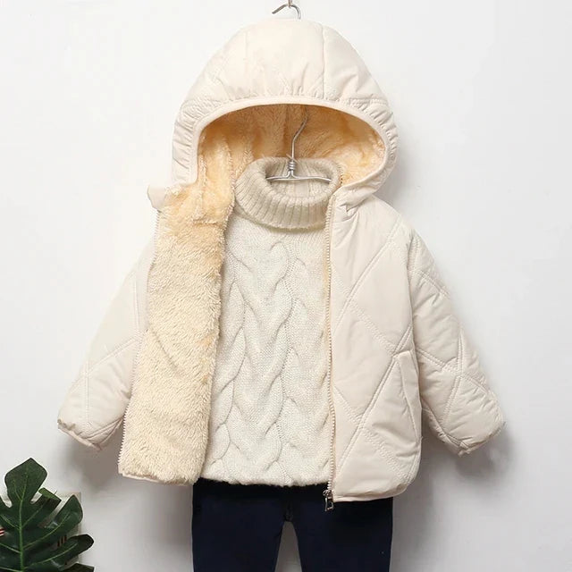 Doudoune Enfant Hiver avec Capuche et Zip - DoudouZip