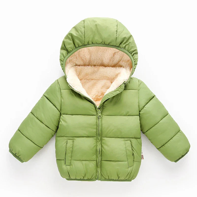 Doudoune Enfant Hiver avec Capuche et Zip - DoudouZip