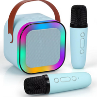 Enceinte Karaoké Bluetooth Portable avec Micro Sans Fil – Effets Lumineux et Batterie Rechargeable - BlueKara