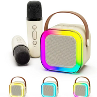 Enceinte Karaoké Bluetooth Portable avec Micro Sans Fil – Effets Lumineux et Batterie Rechargeable - BlueKara