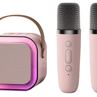 Enceinte Karaoké Bluetooth Portable avec Micro Sans Fil – Effets Lumineux et Batterie Rechargeable - BlueKara