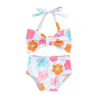 Ensemble Bikini 2 Pièces Fille - Maillot de Bain Été - FloralGirl