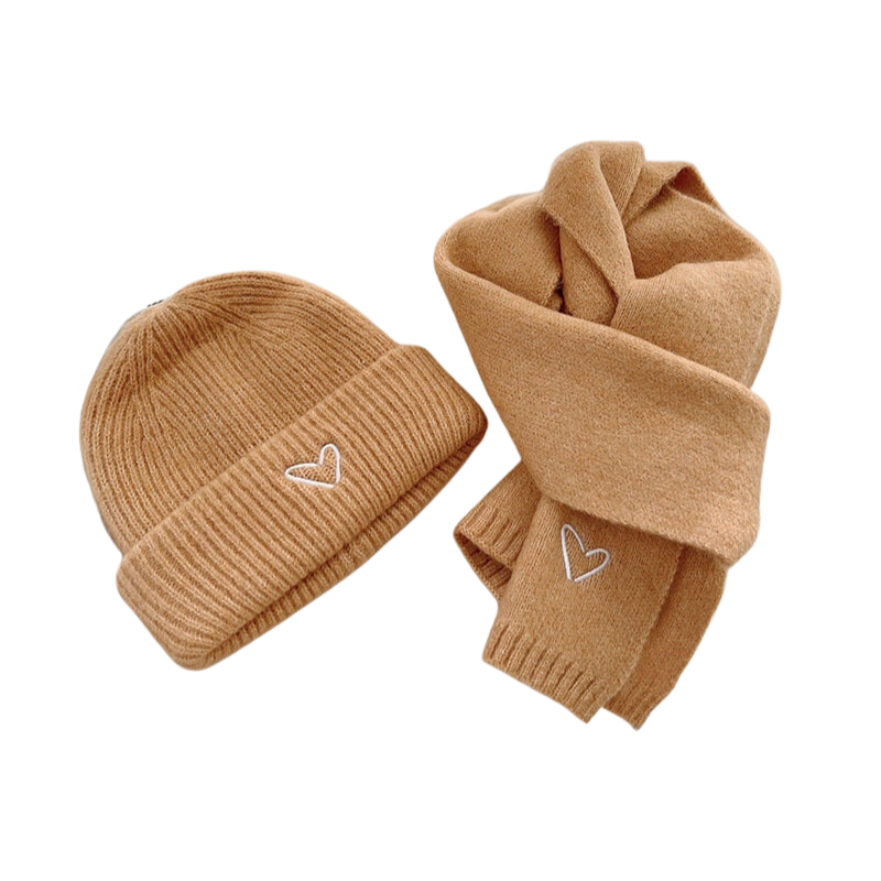 Ensemble Bonnet et Écharpe Bébé Hiver (12-36 mois) - CozyBaby