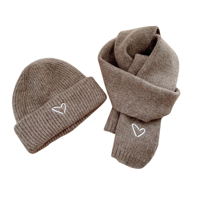 Ensemble Bonnet et Écharpe Bébé Hiver (12-36 mois) - CozyBaby