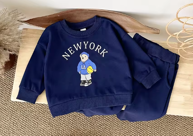 Ensemble Jogging Bébé en Coton Ultra-Confortable - PetitStyle