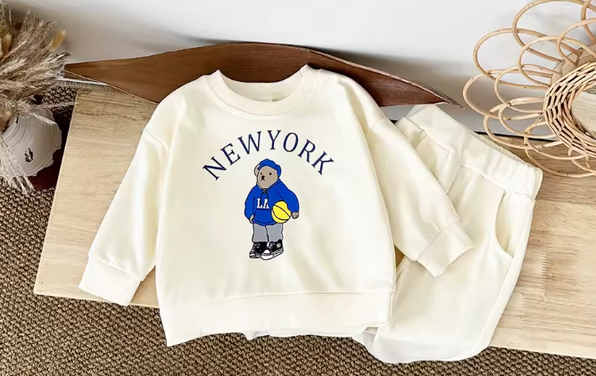 Ensemble Jogging Bébé en Coton Ultra-Confortable - PetitStyle