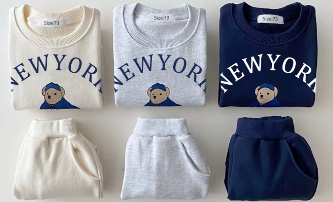 Ensemble Jogging Bébé en Coton Ultra-Confortable - PetitStyle