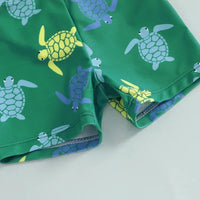 Ensemble Maillot de Bain 3 Pièces Garçon, Bonnet de Bain - TurtleBaby
