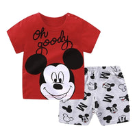 Ensemble T-shirt et Short Coordonnés pour Enfants (2 Pièces)