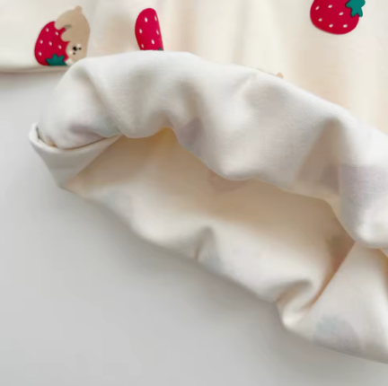 Ensemble en Coton pour Bébé fille - Fraisette