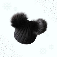 Ensemble hiver avec pompon Momotis - BébiChaudou