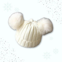 Ensemble hiver avec pompon Momotis - BébiChaudou