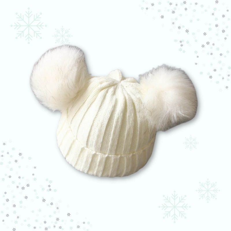 Ensemble hiver avec pompon Momotis - BébiChaudou