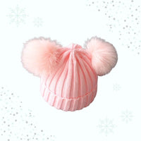 Ensemble hiver avec pompon Momotis - BébiChaudou