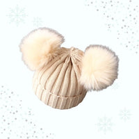 Ensemble hiver avec pompon Momotis - BébiChaudou