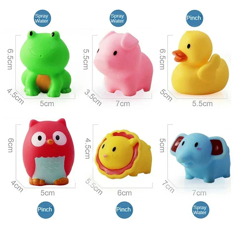 Filet de Bain avec 6 Animaux Flottants - JeuBain