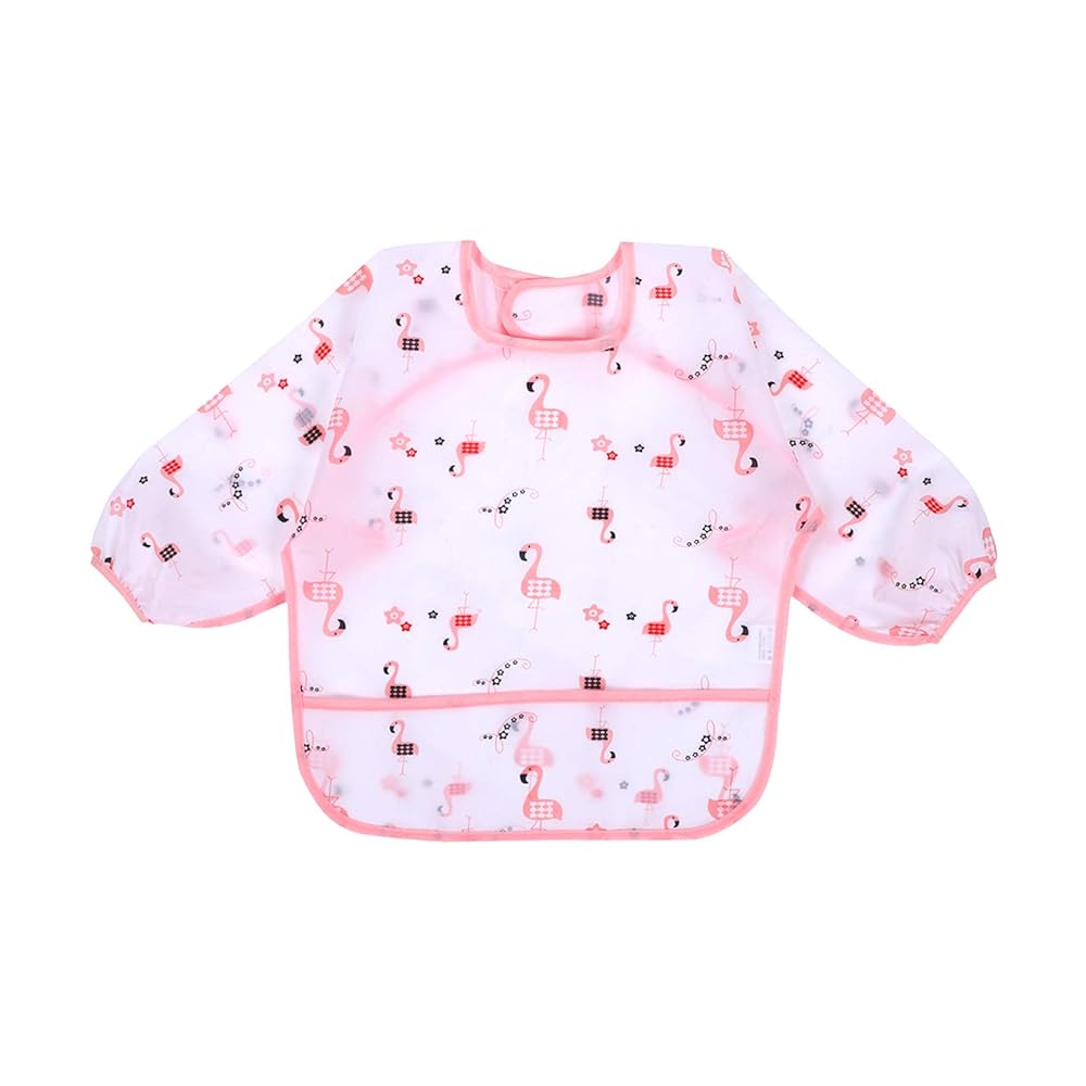 Bavoir imperméable bébé à manches longues 0-6 ans – Miplou