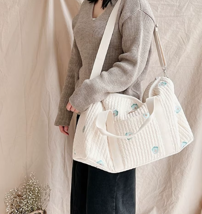 Grand sac à langer bébé en coton - BabyComfort