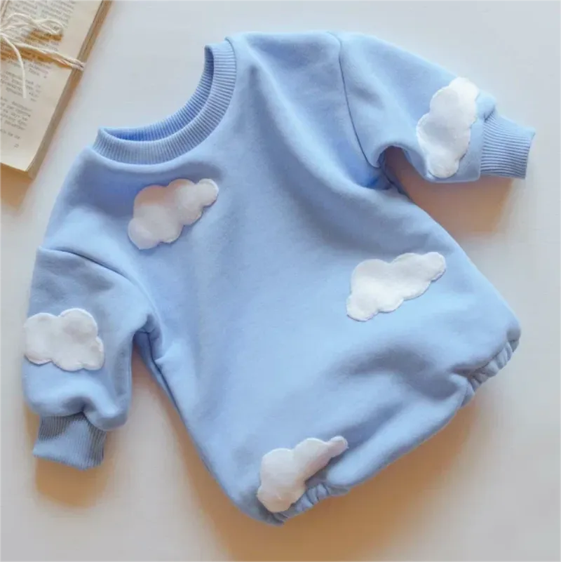 Grenouillère pour bébé fille en Coton avec Applications 3D 6 DouceCâlin