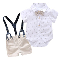 Tenue de fête ou anniversaire bébé à bretelles - BabyGlam