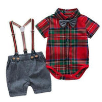 Tenue de fête ou anniversaire bébé à bretelles - BabyGlam