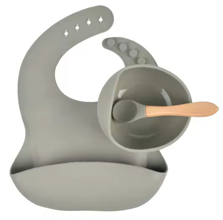 Bavoir en Silicone Pratique & Imperméable - BibClean