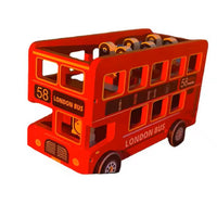 Bus Rouge en Bois - LudoBus