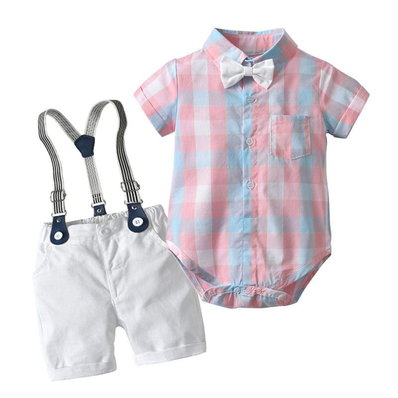 Tenue de fête ou anniversaire bébé à bretelles - BabyGlam